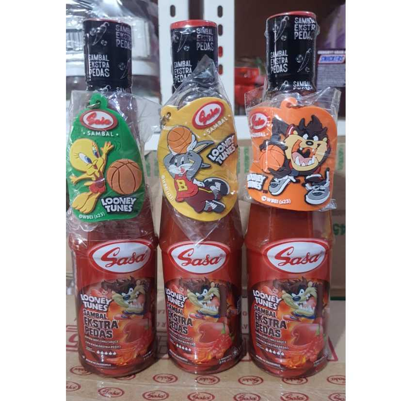 

SASA Sambal Extra Pedas Looney 275ml Free Gantungan Kunci