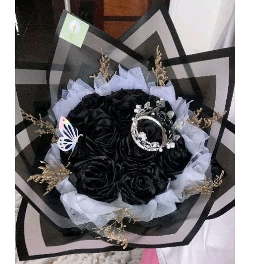

buket pita satin