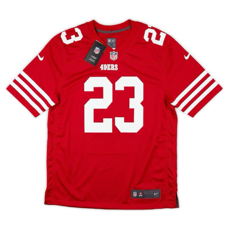 BIG SIZE JERSEY NFL 49ERS CHRISTIAN MCCAFFREY MERAH