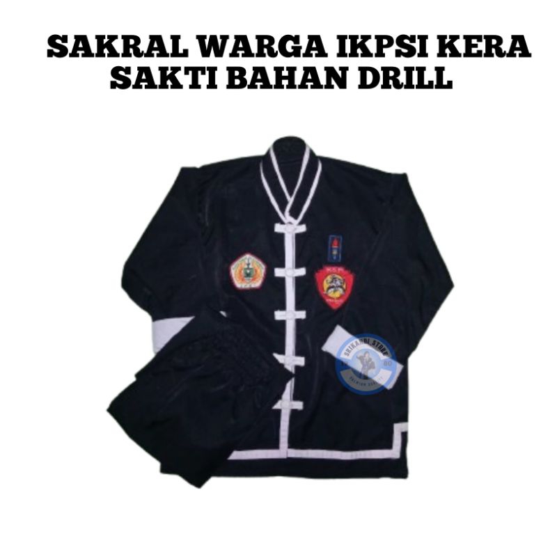 SAKRAL WARGA IKSPI / UNIONE DRILL/ KANCING 5/BET BORDIR