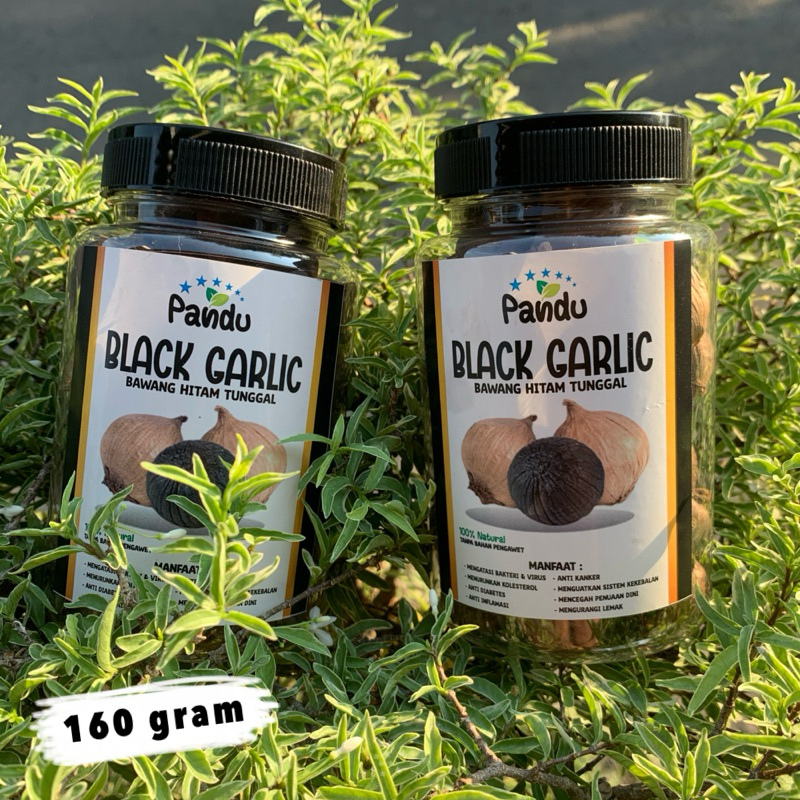 

Black Garlic Bawang Hitam Tunggal 160 gram