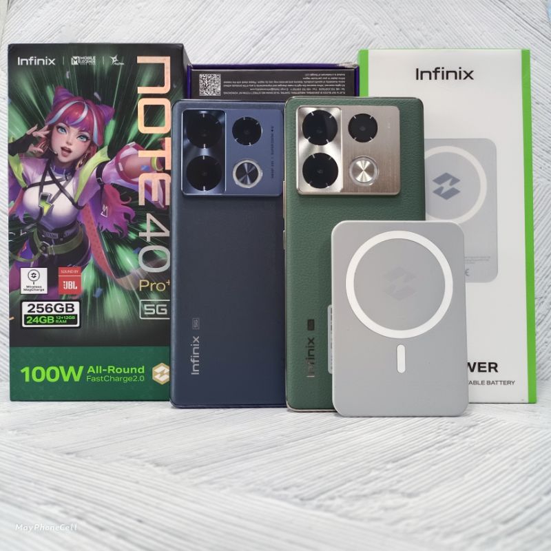 Infinix Note 40 Pro Plus 5G 12/256 GB Handphone Second Bekas Fullset