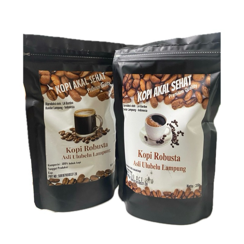 

Kopi Akal Sehat - Robusta Asli Ulubelu Lampung, Rasa Kaya, Kesehatan Maksimal