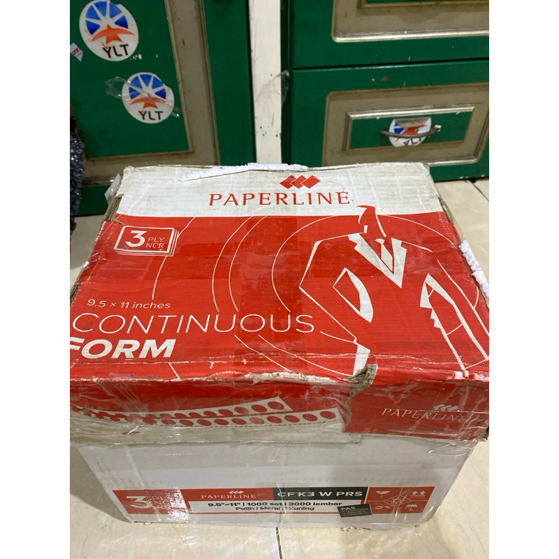 

Paperline 3 ply NCR 9,5x11 inch 1000set full