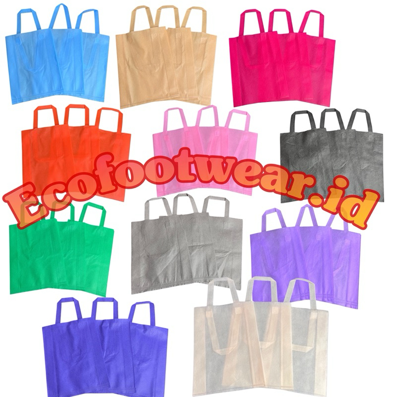 

Tote bag goodie bag polos tas spunbond tote bag 35 cm x 25 cm paper bag tas kain ecofootwear.id