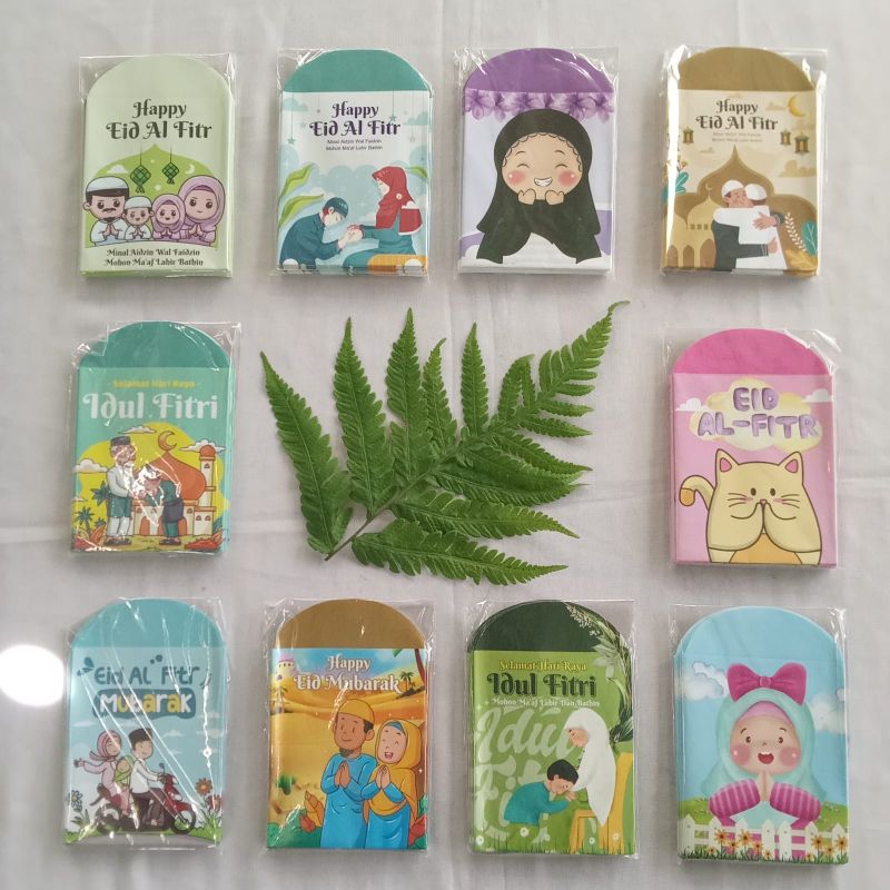 

amplop lebaran siap pakai ukuran sedang motif image