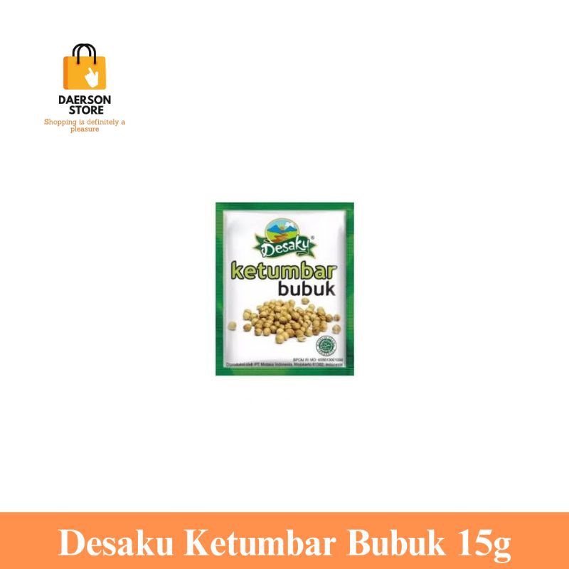 

Desaku Ketumbar Bubuk 12 Sachet x 15g (1 Renceng)