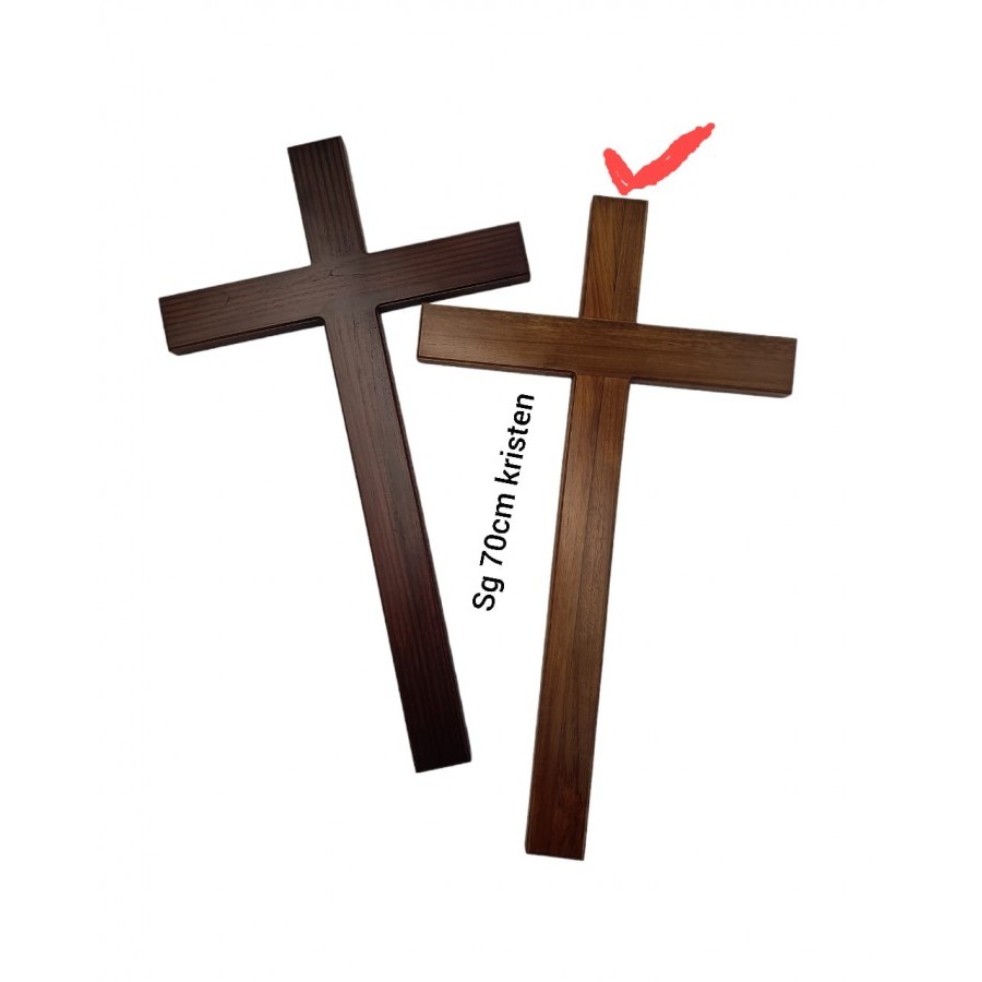 Salib Polos Salib Sedang Salib Besar Salib Kristen Salip tanpa korpus Salib Gantung rumah Salib hias