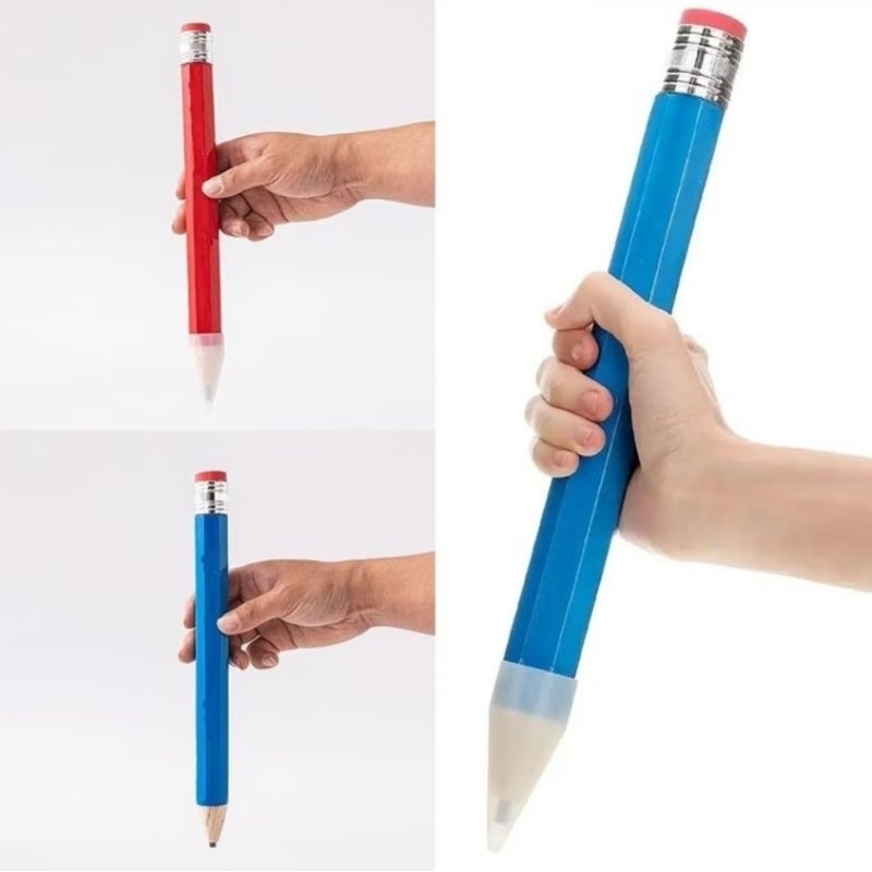 PENSIL JUMBO POLOS/ PENSIL RAKSASA/ PENSIL GIANT WARNA POLOS