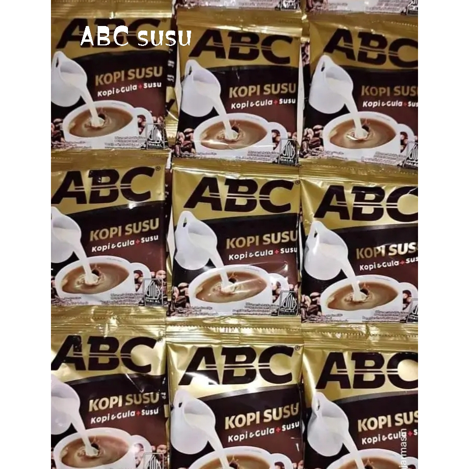 

kopi abc susu kemasan 1 renceng