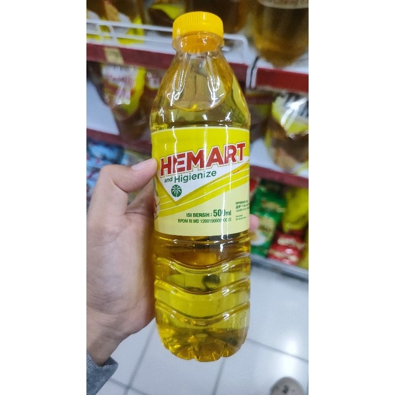 

minyak goreng hemart 1 botol 500 ml minyak goreng murah