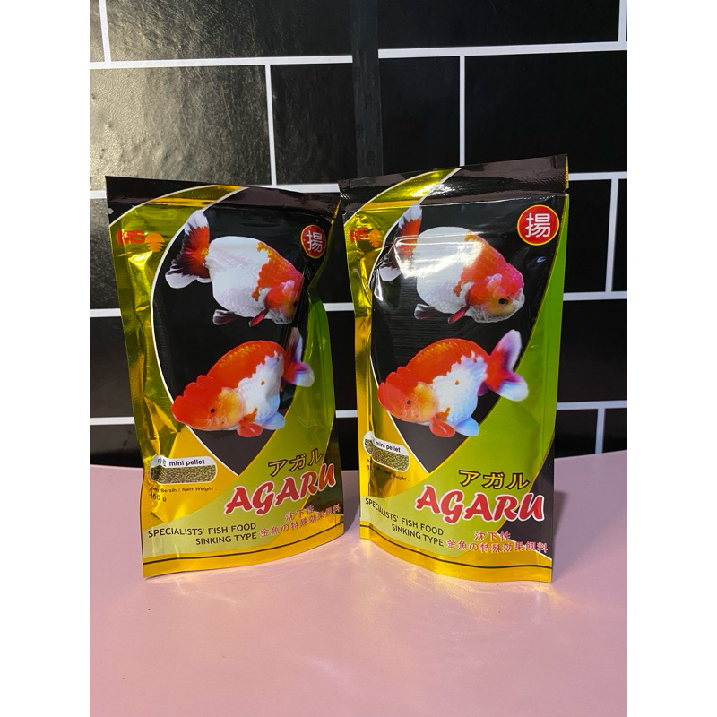 

agaru sinking 100 gram / pelet ikan koki