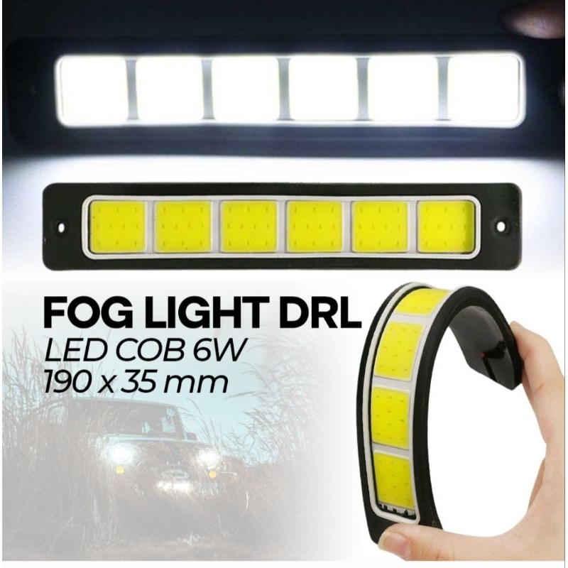 Lampu Kabut Foglamp Mobil LED Waterproof