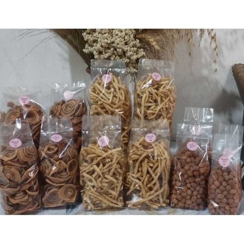 

[1KG] Camilan Snack Homemade Premium "Ibu" Gurih dan Manis