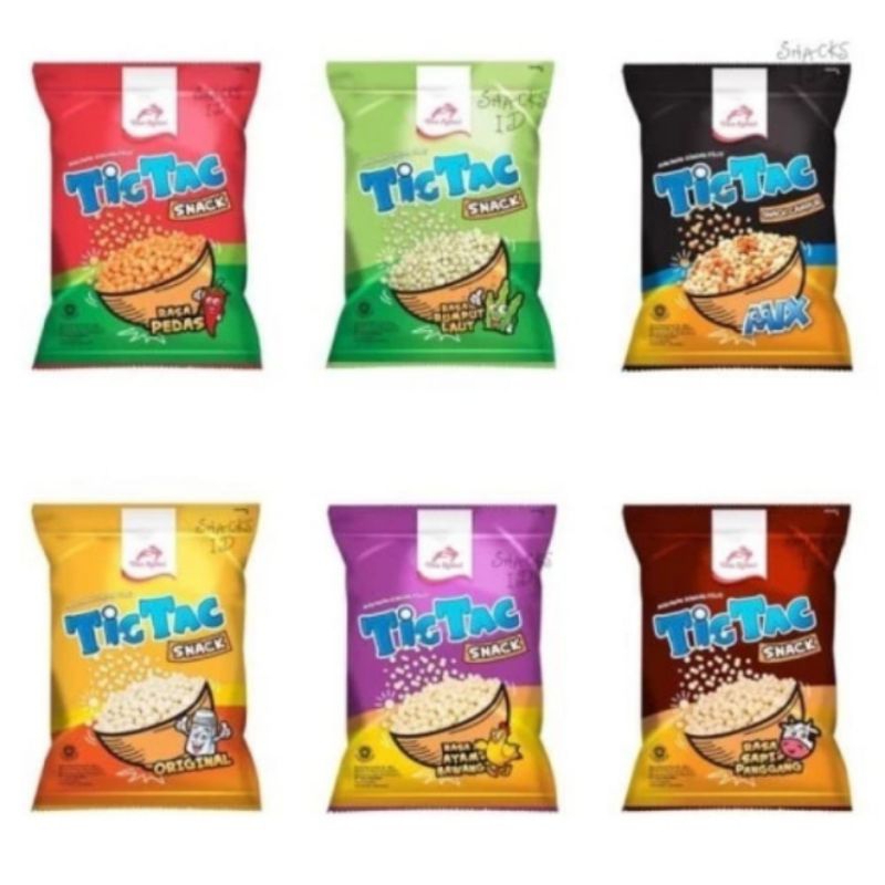 

Tictac Garuda Pilus Snack Tepung All Variant 90g