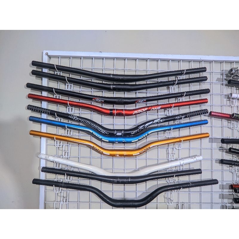 stang / handlebar sepeda entity + raze + strummer bekas 2nd