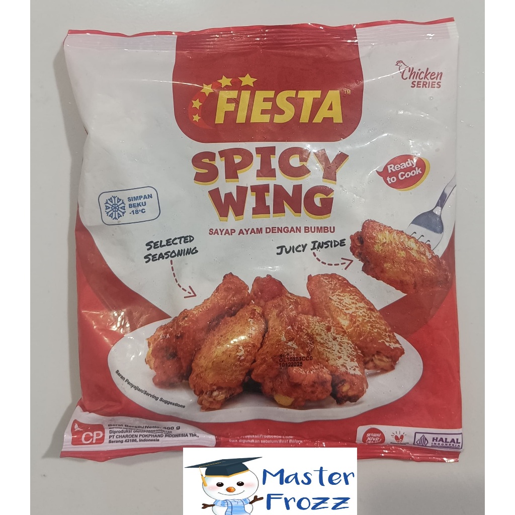 

Fiesta Spicy Wings 400gr