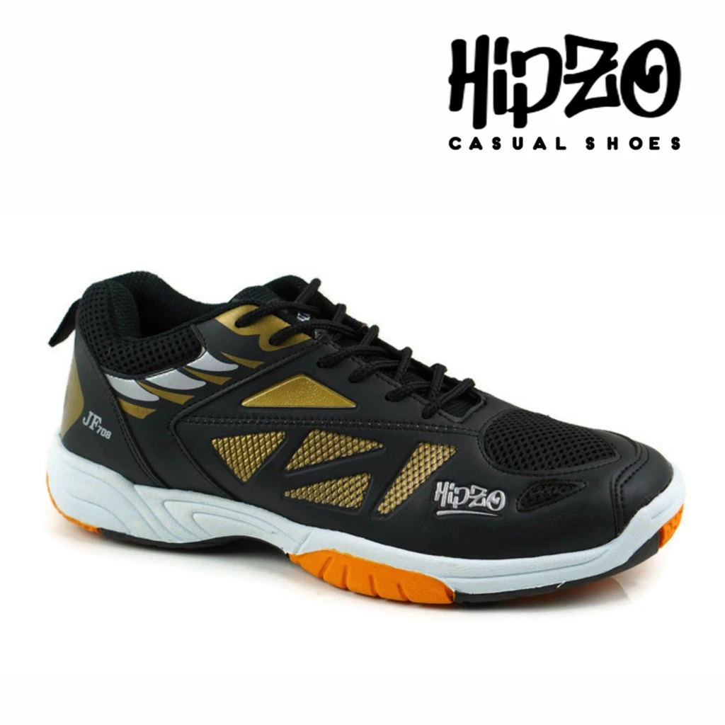 Sepatu Pria Badminton Hipzo M048 Sepatu Olahraga Lari Senam Yoga Sneakers Original