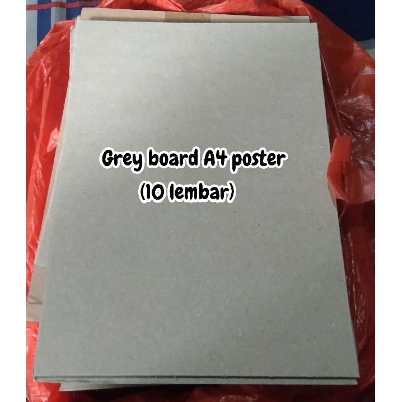 

[READY STOCK] KARTON CARTON YELLOW BOARD GREY BOARD YB PACKING A4 POSTER SG SEASON GREETING KPOP