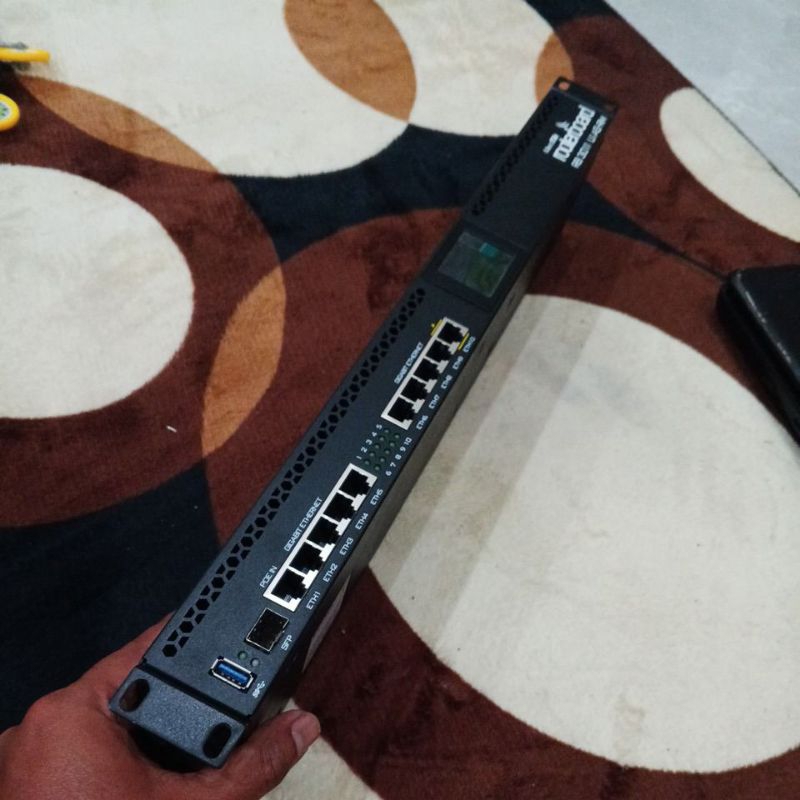 mikrotik routerboard rb3011 bekas normal bukan x86