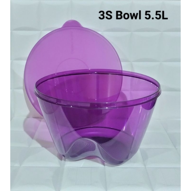 3sbowl Tupperware/Fix N Mix Tupperware/Bowl Tupperware/that's a bowl Tupperware/Tupperware ungu/Tupp
