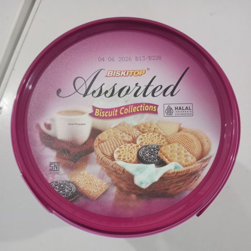 

Biskitop assorted biscuit collection 370gr