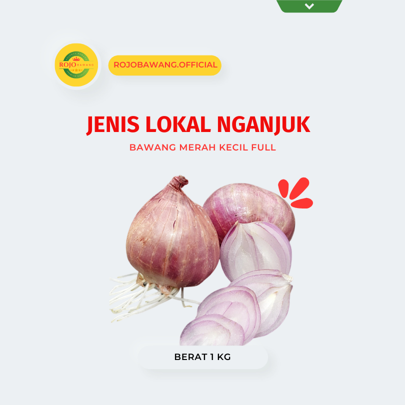 

BAWANG MERAH LOKAL NGANJUK KECIL 1 KG KERING