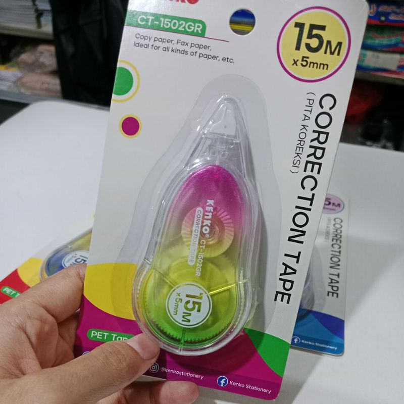

Kenko Correction Tape CT-1502GR 15m x 5mm