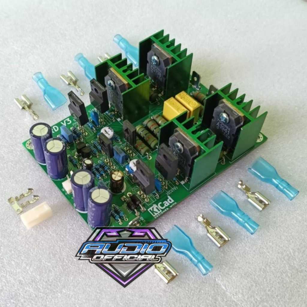 Driver Power Amplifier New MCRD V3 Balap PCB Double Layer Fiber FR4 Original