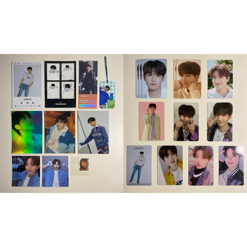 JUNKYU TREASURE TFS TSS THE FIRST SECOND STEP Chapter 1 2 3 4 TEULIGHT TWORLD MANYO Photocard PC Bab