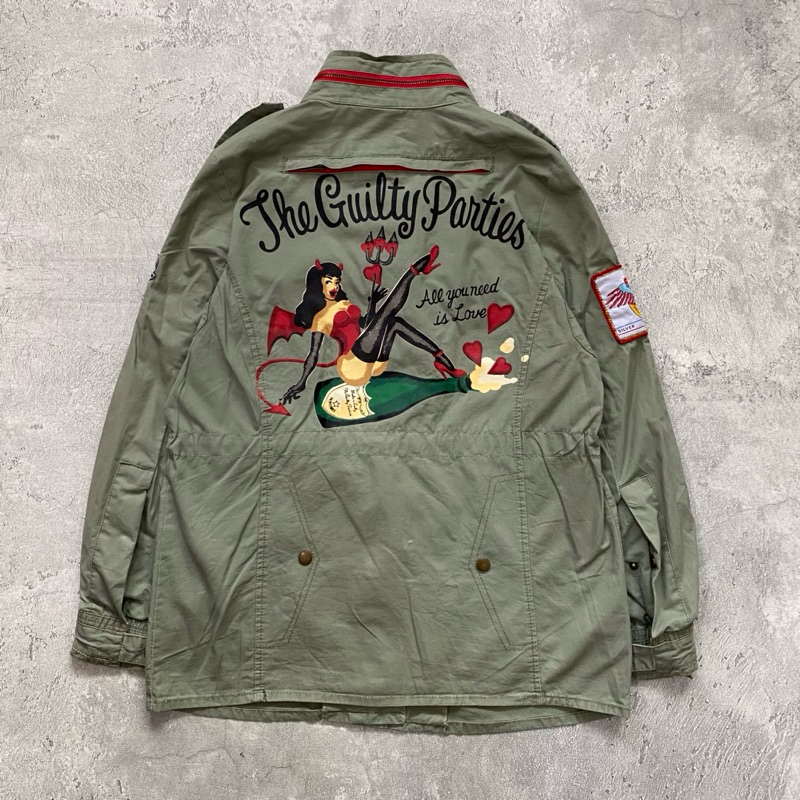 The Guilty Parties Jacket Military Vintage