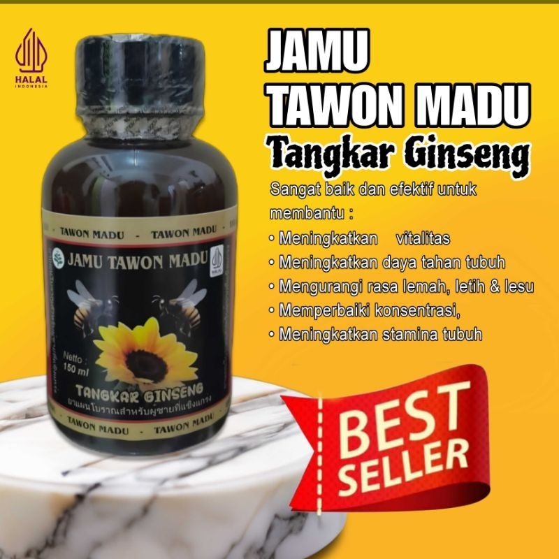 

Madu Tawon Jamu Herbal Madu Tonik 100% Asli