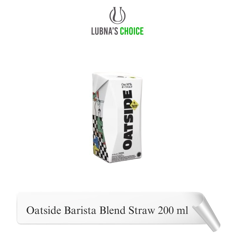 

OATSIDE Mini Straw Oat Milk Barista Blend 200ml