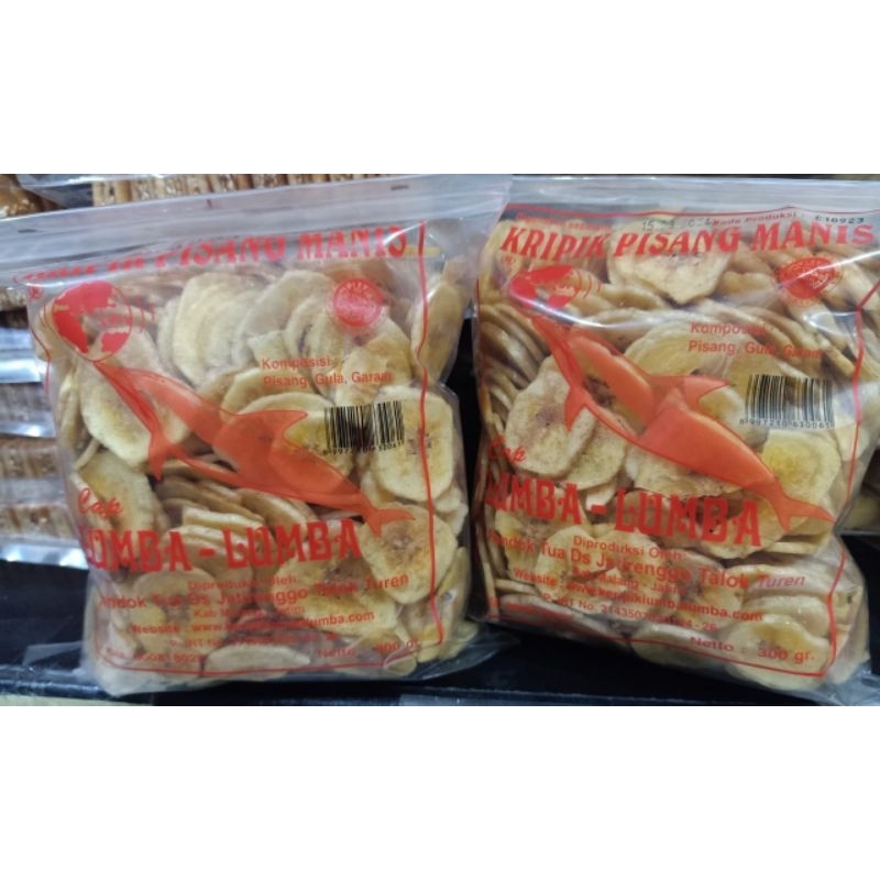 

keripik pisang manis khas malang 300 gram/oleh oleh khas malang