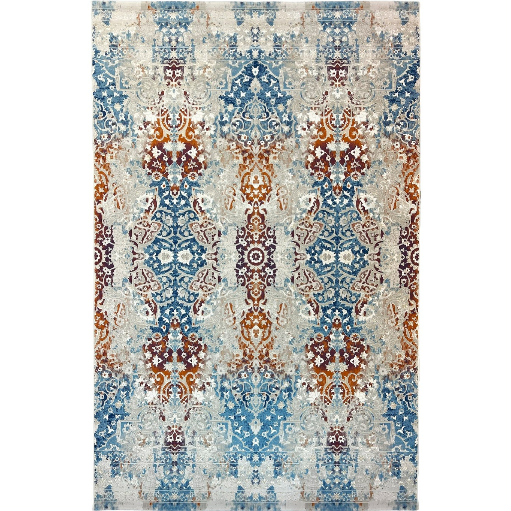 Karpet Permadani Abstrak Minimalis Vintage Turki Quadro 100x150