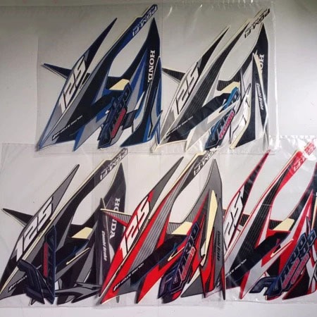 Stiker Sticker Striping Motor Honda Vario Techno 125 2014 List Motor Vario Techno 125 2014