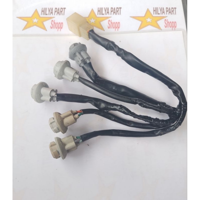 soket lampu stop belakang honda vario 125 old bohlam KZR