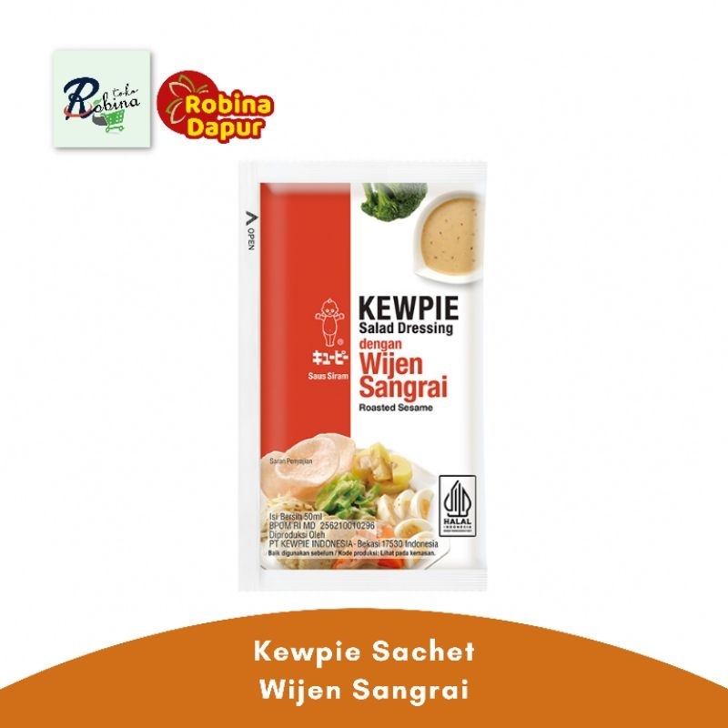 

Kewpie Sachet Mayonaise Wijen Sangrai 50 ml