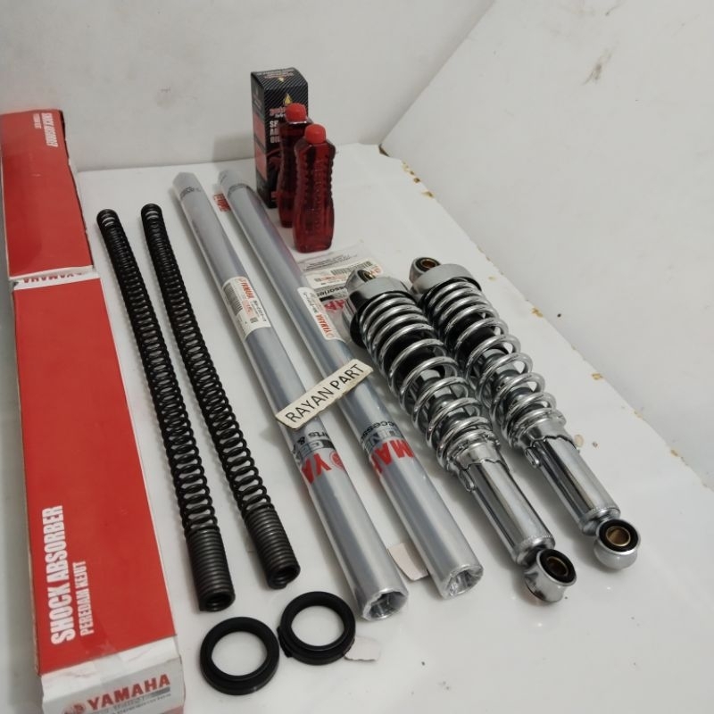 SHOCK DEPAN+BELAKANG RX KING RX KING RX KING SOK+PER+SIL+OLI KOMPLIT ORIGINAL