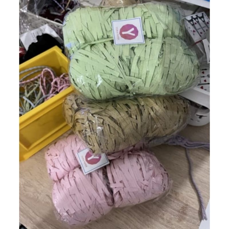 

kertas cacah shredded paper kertas kawul kertas serut alas kado hampers - warna matte