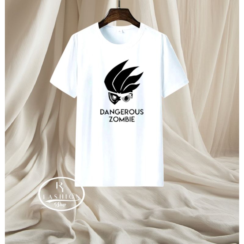 KAOS DISTRO TOKUSATSU KAMEN RIDER EX-AID KAMEN RIDER DANGEROUS ZOMBIE LOGO MURAH