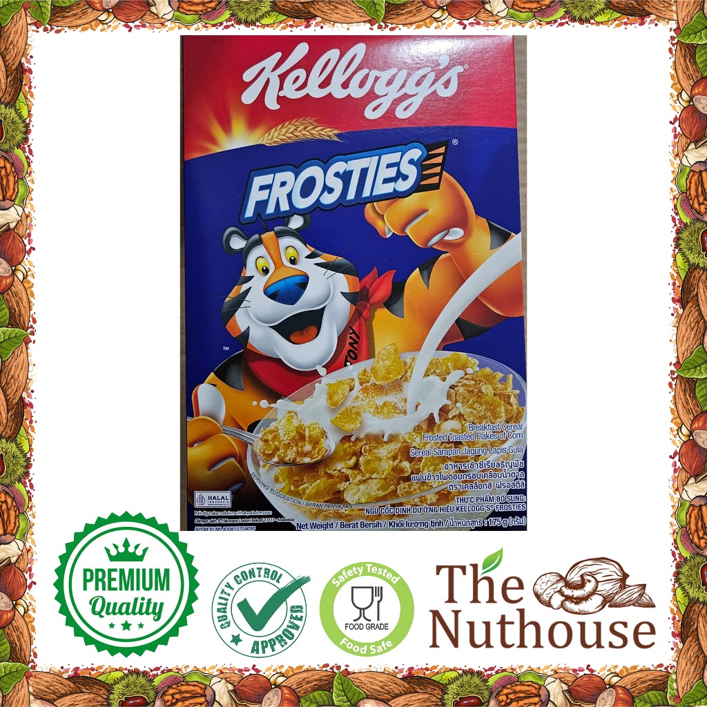 

Kelloggs Breakfast Cereal Frosties / Sereal Sarapan 175gr [HALAL]