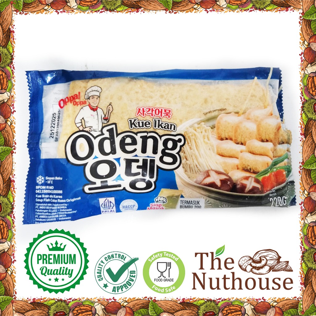 

Oppa! Oppa Oden Eomuk Korean Fish Cake / Odeng Kue Ikan + Bumbu 220gr [HALAL]