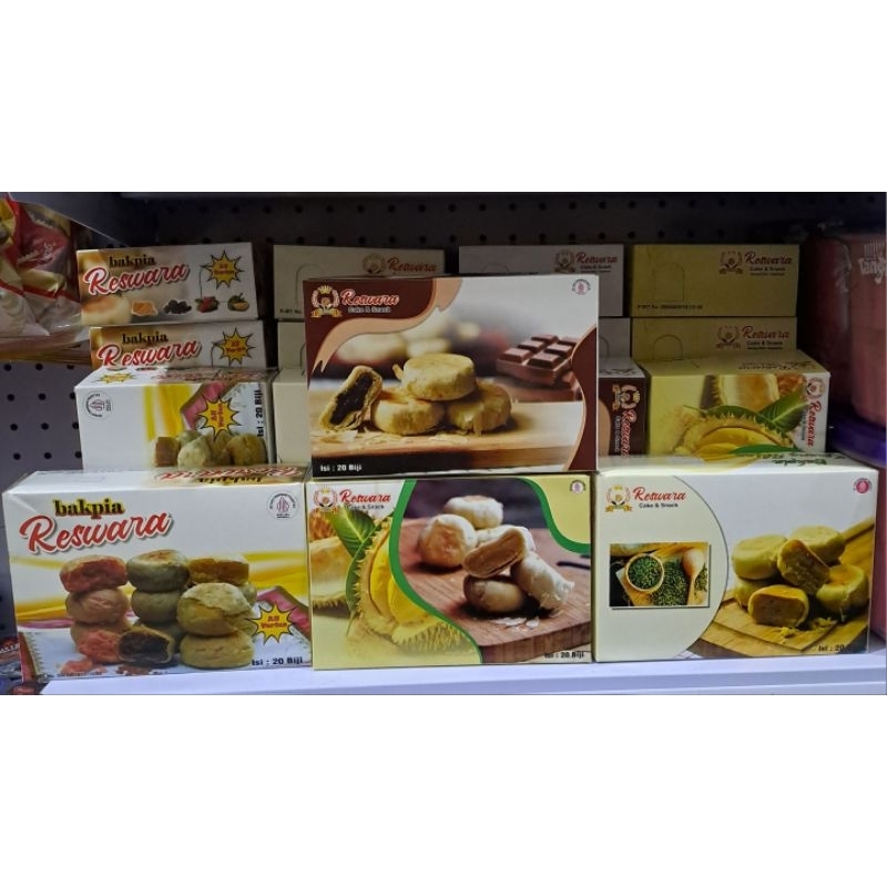 

Bakpia Pathuk Kering Jogja Aneka Rasa isi 20 biji (ED MARET 2025)