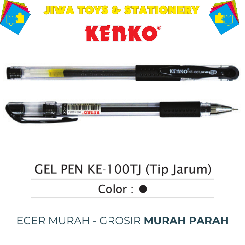 

Pulpen Kenko KE-100TJ (Tip Jarum) 0.5mm