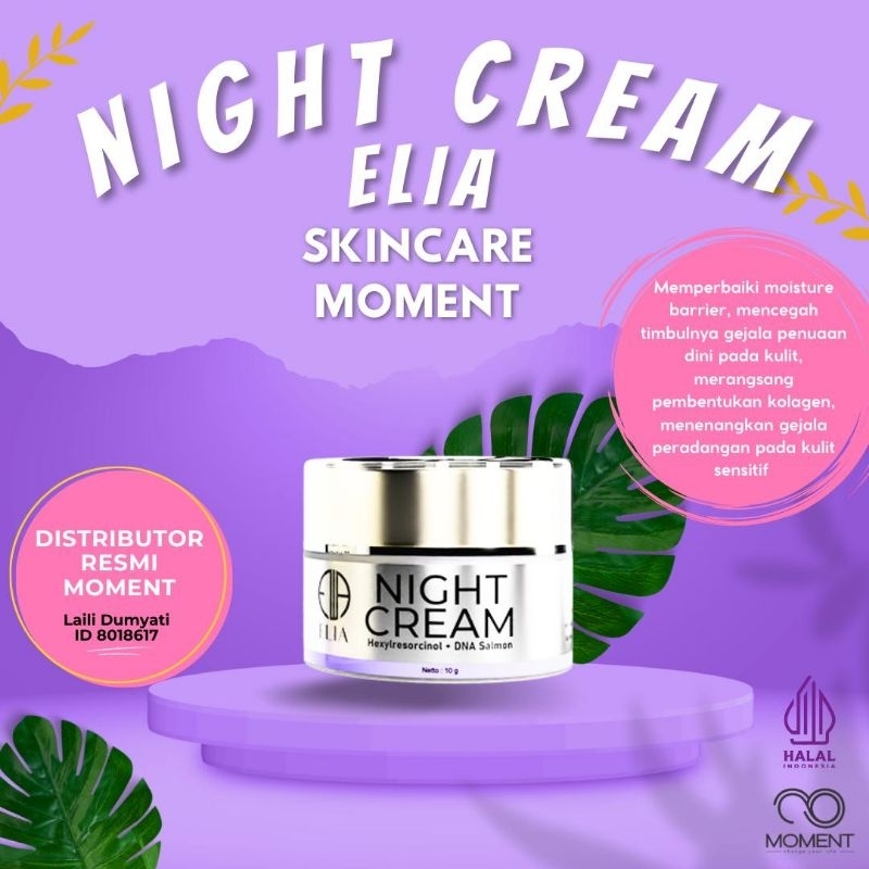 ELIA SKINCARE NIGHT CREAM
