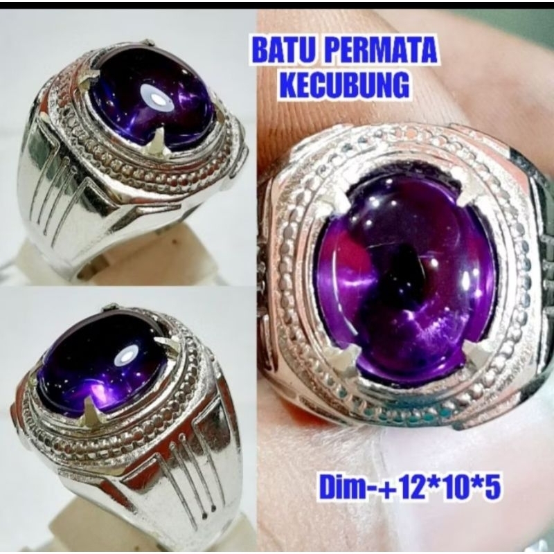 Cincin batu kecubung