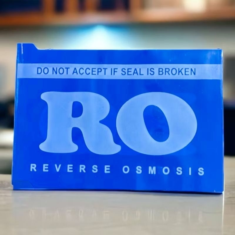 Segel Galon RO BIRU Tulisan Putih 200 Pcs