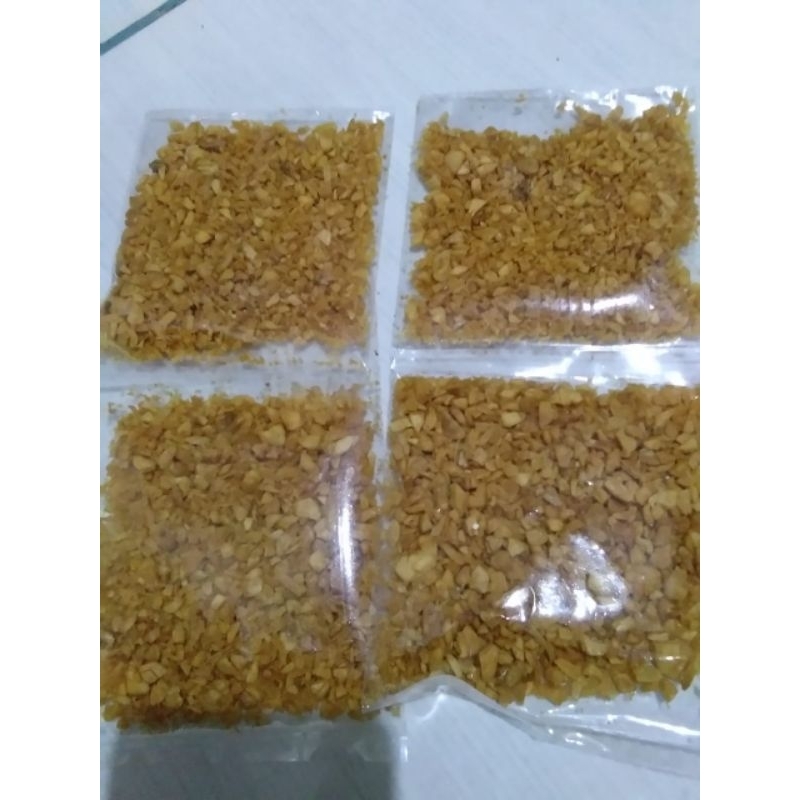 

Bawang Putih Cincang Goreng Bungkusan Kecil 25g