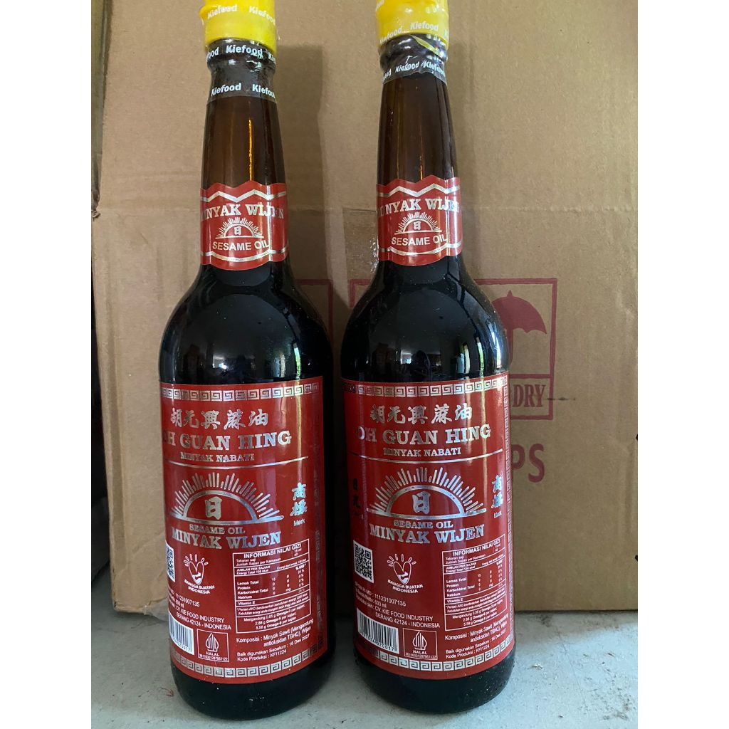 

Minyak Wijen Oh Guan Hing 600ml
